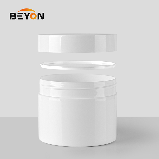 PP Plastic 300ml 500ml cosmetic jar for cream cosmetic packaging containers
