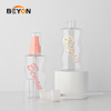 Special-shaped Square Luxury Perfume Bottle Glass Pump Sprayer wave shape