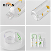 Mini travel bottle set for cosmetic packaging, plastic travel set cosmetic container, travel kit plastic bottles