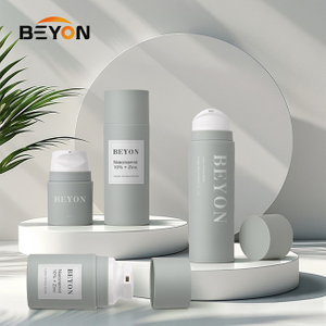 Plastic Packaging Cosmetic Container Body Cream Airtight Screw Cap Airless Pump Lotion Bottle