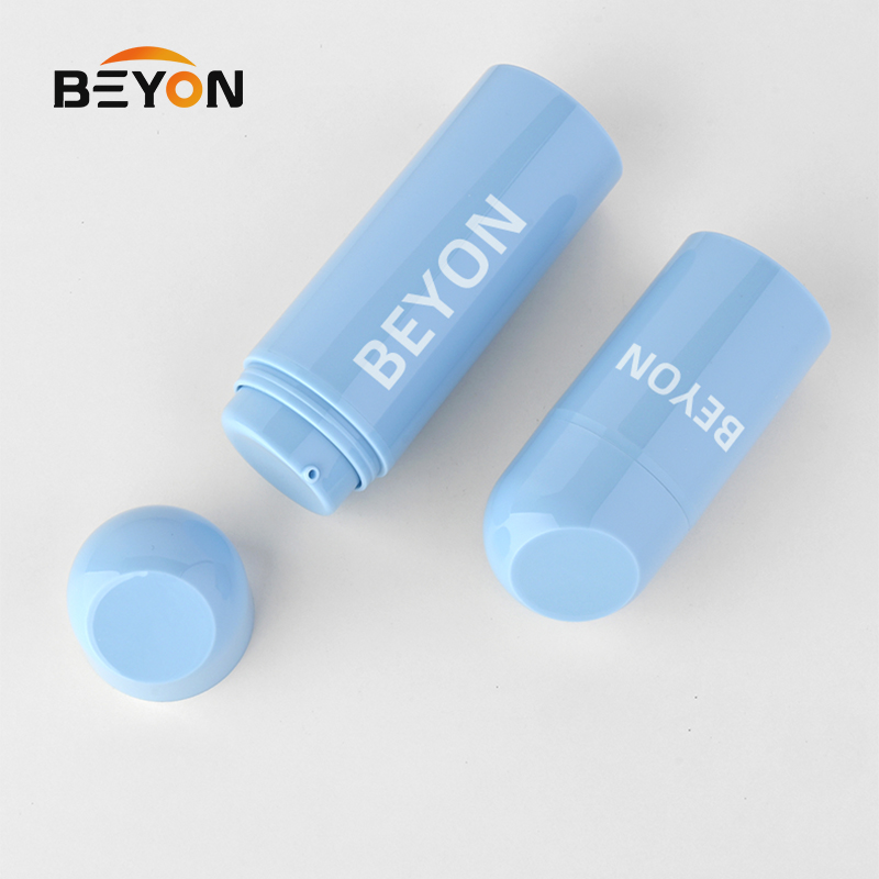 High Quality Refillable Luxury 50ml 100ml Plastic White Airless Cosmetic Emulsion Pump Bottle with Clear Cap and Bottom