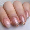 Nail Art Salon Handmade ABS Custom Full Cover Long Artificial Nails with Glue 24 Pcs/set