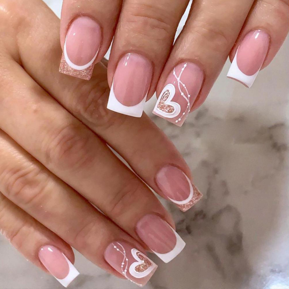 Press-on nails for a fast, temporary manicure