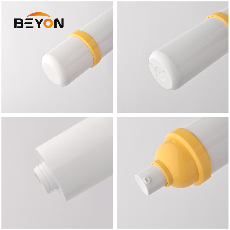 New Facial Double Wall Personal Care Cream Plastic Acrylic PP Airless Bottle Refillable Cosmetic Lotion Airless Bottle 30ml 50ml 100ml 120ml