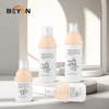 High Viscosity Cosmetic Airless Pump Bottle for Thick Cream Paste All Plastic Dispenser Custom Packaging Set