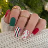 Christmas Nail Products Artificial Nails Nail for Girls Press on Nails Nails Design Art Marnicure