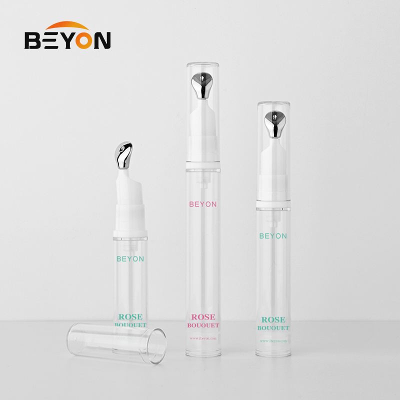 Wholesale Cosmetic Plastic Serum Squeeze Eye Cream Tube Skincare Container Packaging Tube With Applicator