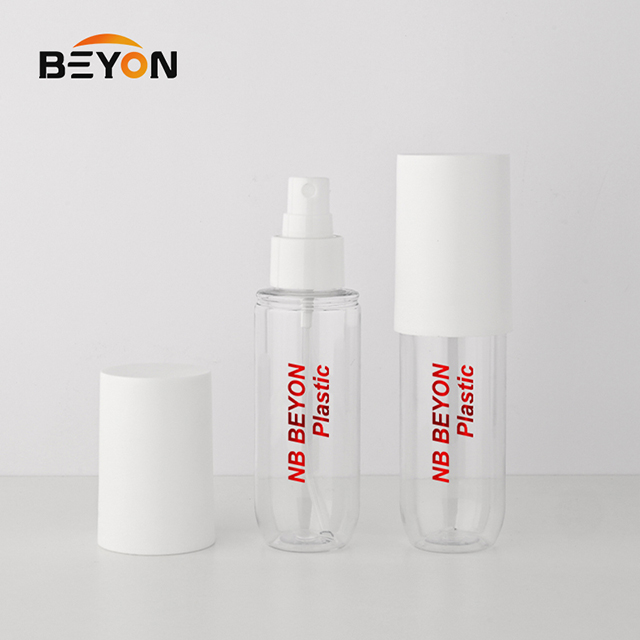 90ml Empty PET Plastic Cosmetic Packaging Pump Sprayer Body Lotion Shampoo Wigs Bottle