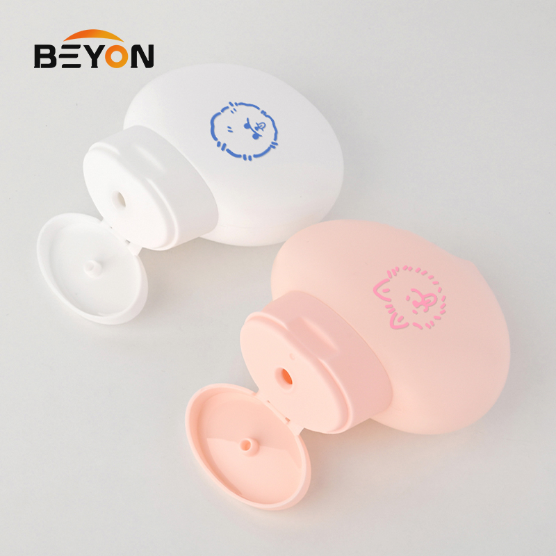 Custom Logo 120ml Plastic Cosmetic Packaging Matte Finish Sunscreen Refillable Hand Cream Facial Sunscreen Bottle