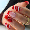 Christmas Nail Products Artificial Nails Nail for Girls Press on Nails Nails Design Art Marnicure