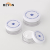 High Quality Plastic Cream Jar PETG Cosmetic Jar with White Screw Cap for Face Cream Moisturizer Packaging
