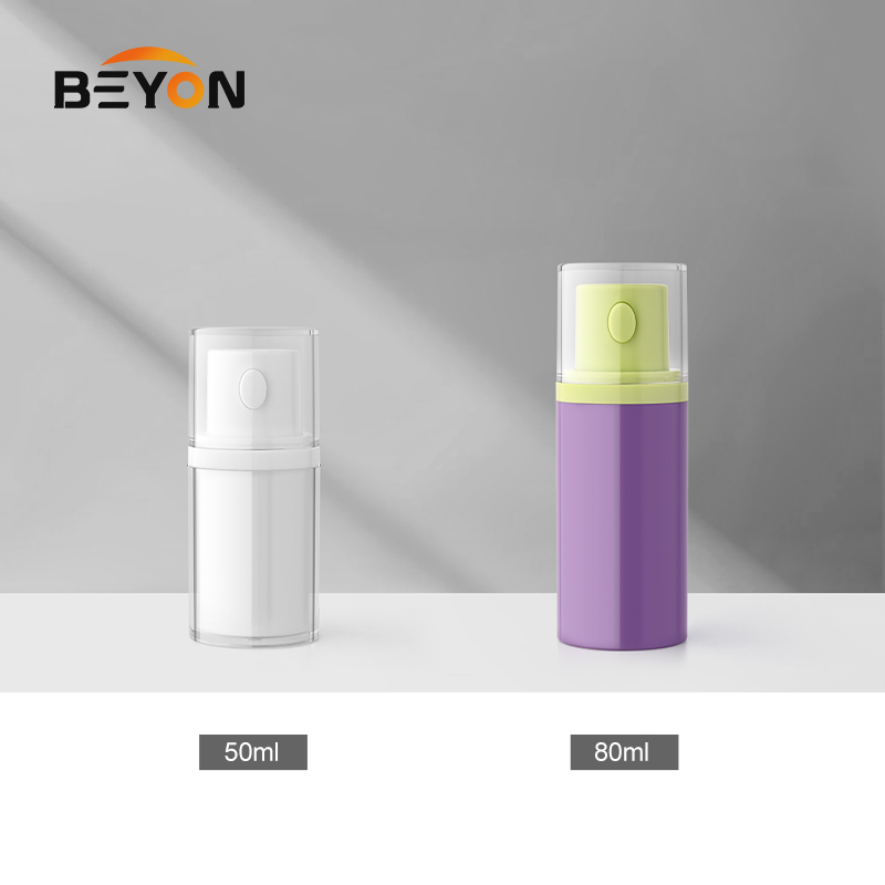 Factory High Quality Custom PP Airless Pump Bottle Packaging Made Durable Plastic