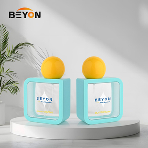 Custom 40ml Colored PETG Recycled Luxury Empty Plastic Pump Spray Perfume Bottles for Cosmetics