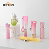 Wholesale Empty Clear Mini Cosmetic Packaging Custom Logo Printed Refillable Plastic Lip Gloss Tube Container