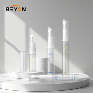 Wholesale Cosmetic Plastic Serum Squeeze Eye Cream Tube Skincare Container Packaging Tube With Applicator