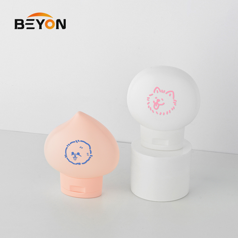Custom Logo 120ml Plastic Cosmetic Packaging Matte Finish Sunscreen Refillable Hand Cream Facial Sunscreen Bottle