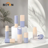 Custom Lip Gloss Lipstick Lip Balm Packaging White Pink Plastic PE Material