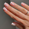 Wholesale 24PCS Nude Effect Oval Press-on French Style Nails for Finger Application