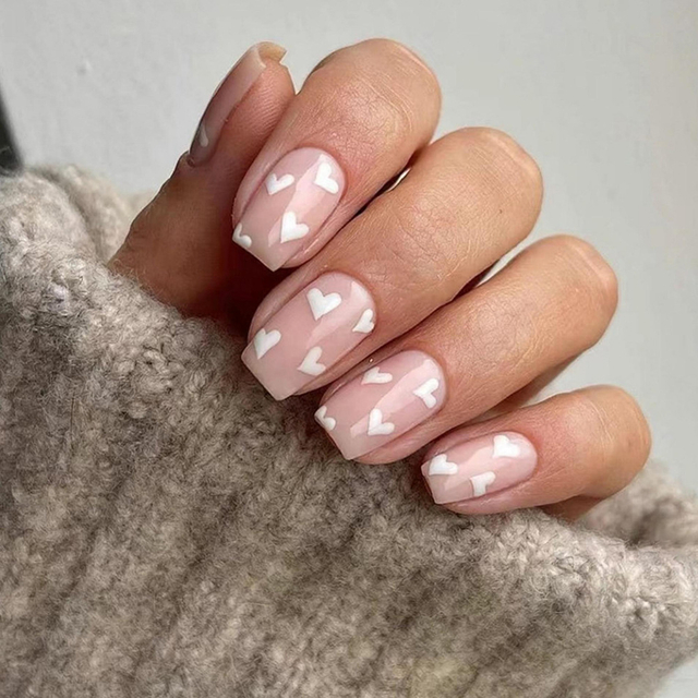 Press-on nails for a fast, temporary manicure