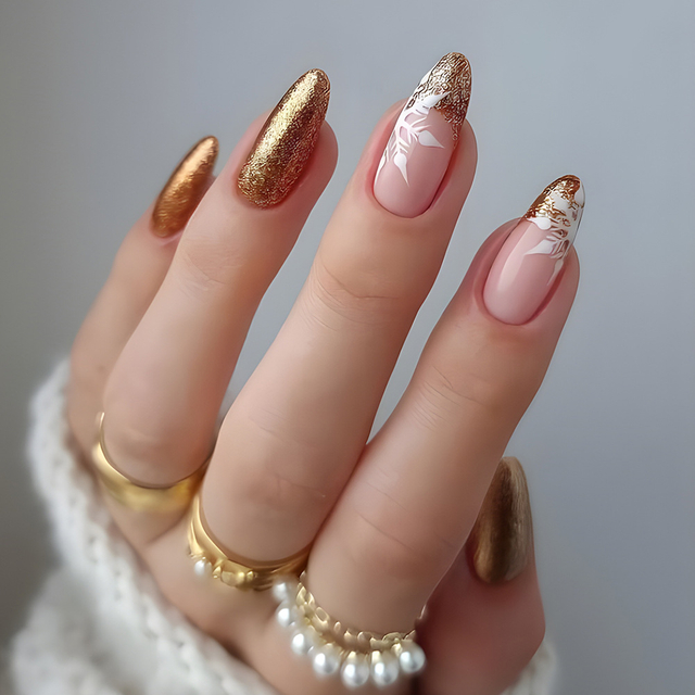 Christmas Nail Products Artificial Nails Nail for Girls Press on Nails Nails Design Art Marnicure