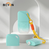 Keychain Hanging Cream Lotion Squeeze Bottles for Cosmetic Custom Mini Sunscreen Bottle 50ml PE Sunscreen Packaging