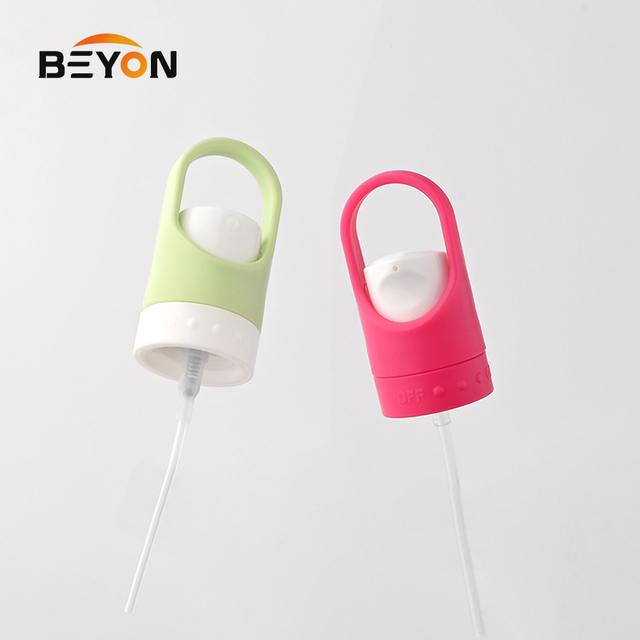 80ml PE bottle spray bottle lotion bottle used for sun protection with a hand ring
