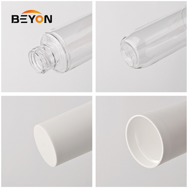 90ml Empty PET Plastic Cosmetic Packaging Pump Sprayer Body Lotion Shampoo Wigs Bottle